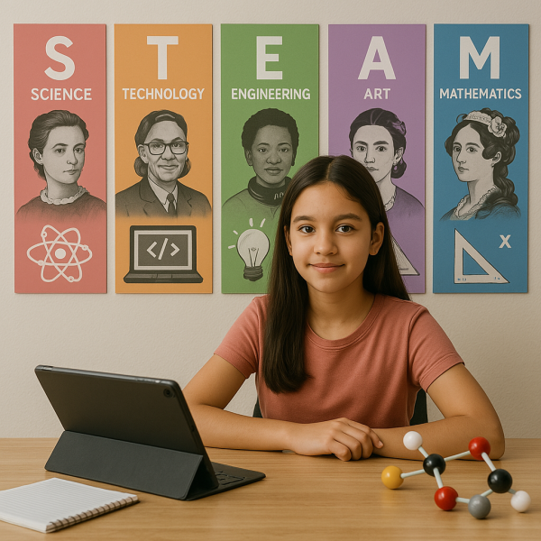 全女生STEAM營隊－遊戲變革者  All-Girls STEAM - Game Changers-2025-UCLA Summer Camp 美國遊學,UCLA夏令營,STEAM營隊,全女生營隊,跨領域學習,兒童遊學,名校遊學,女性科學家,STEAM教育,夏令營推薦,科技藝術營,洛杉磯遊學