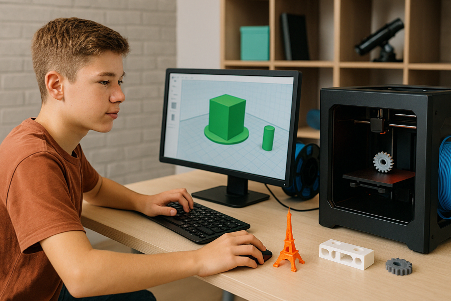中學3D建模與列印  High School 3D Modeling & Printing-2025-UCLA Summer Camp 美國遊學,UCLA夏令營,3D建模營,3D列印課程,產品設計,兒童遊學,名校遊學,CAD教學,創客教育,科技營隊,創新設計,洛杉磯遊學,夏令營推薦