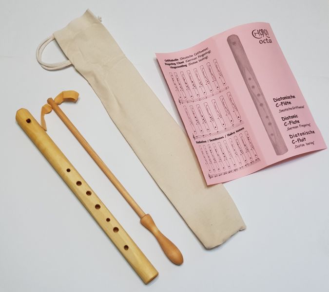 Choroi七音笛(無笛片)德式指法 