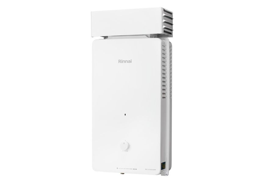 屋外自然排氣抗風型10L熱水器(直式水盤) 