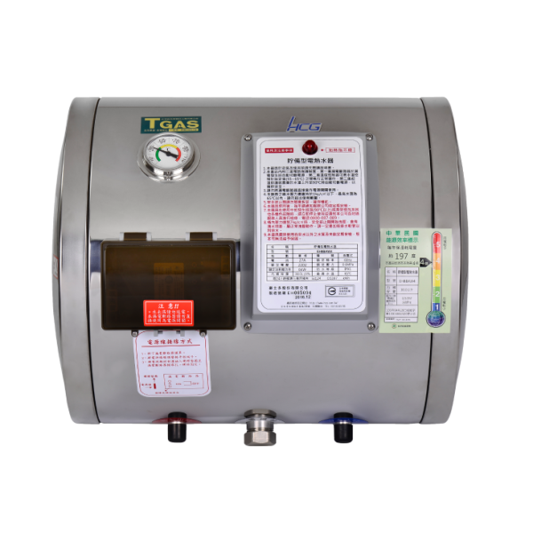 和成 8加侖電能熱水器-橫掛 EH8BAW4 
