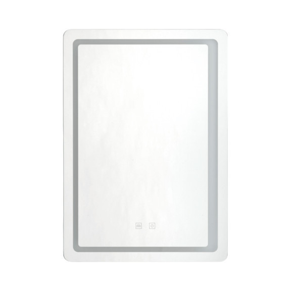 DAY&DAY  LED噴砂防霧鏡+時間-50*70CM 直掛 M-H721 