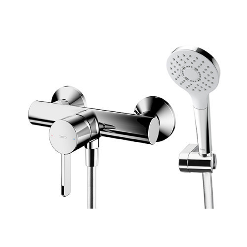 TOTO東陶 淋浴龍頭系列-TBG11301PA-S1 淋浴用單槍龍頭 搭配一段式蓮蓬頭 GF系列 TOTO,東陶,淋浴龍頭系列,TBG11301PA-S1,淋浴用單槍龍頭,搭配一段式蓮蓬頭,GF系列