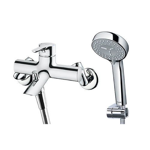TOTO東陶 淋浴龍頭系列-TBS01302P1A-S4 淋浴用單槍龍頭 搭配二段式蓮蓬頭 LB系列 TOTO,東陶,淋浴龍頭系列,TBS01302P1A-S4,淋浴用單槍龍頭 搭配二段式蓮蓬頭 LB系列