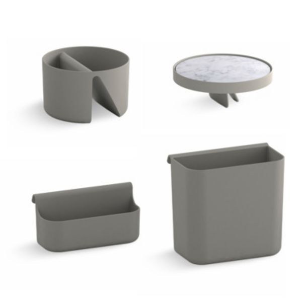 KOHLER科勒 精選系列-K-28164T-NA Spacity置物掛架配件組(選配) KOHLER,科勒,精選系列,K-28164T-NA,Spacity置物掛架配件組(選配)