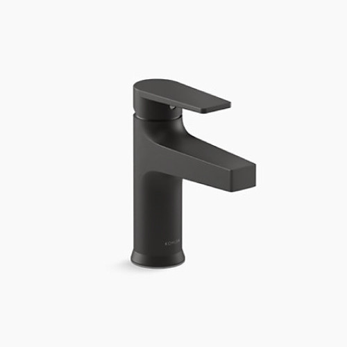 KOHLER科勒 水龍頭系列-K-74013T-4-BL Taut單槍臉盆龍頭(黑) KOHLER,科勒,水龍頭系列,K-74013T-4-BL,Taut單槍臉盆龍頭(黑)