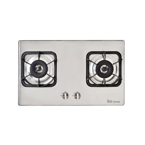 HCG和成 廚房三機及熱水器系列-GS216Q 二口不鏽鋼檯面爐 HCG,和成,廚房三機及熱水器系列,GS216Q,二口不鏽鋼檯面爐