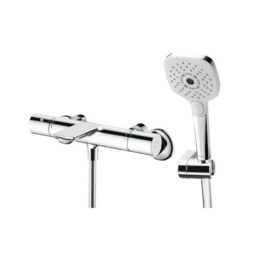 TOTO東陶 淋浴龍頭系列-TBV01403P-S4 淋浴用控溫龍頭 搭配三段式蓮蓬頭 G系列 TOTO,東陶,淋浴龍頭系列,TBV01403P-S4,淋浴用控溫龍頭,搭配三段式蓮蓬頭,G系列