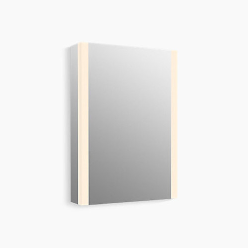 KOHLER科勒 鏡櫃組件系列-K-26380T-L-NA鏡櫃(銀,左右燈,左開)600mm KOHLER,科勒,鏡櫃組件系列,K-26380T-L-NA,鏡櫃(銀,左右燈,左開)600mm