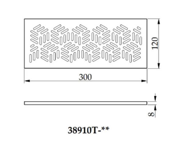 KOHLER-Spacity  30cm 瀝水架(棕) 