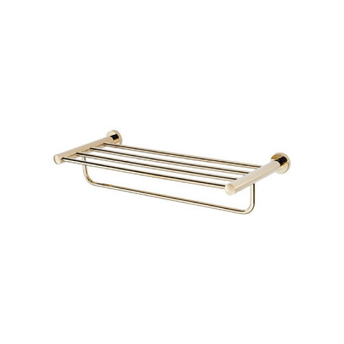 CAESAR凱撒 浴室配件系列-Q6309PG不鏽鋼PVD金置物毛巾架 CAESAR,凱撒,浴室配件系列,Q6309PG,不鏽鋼PVD金置物毛巾架