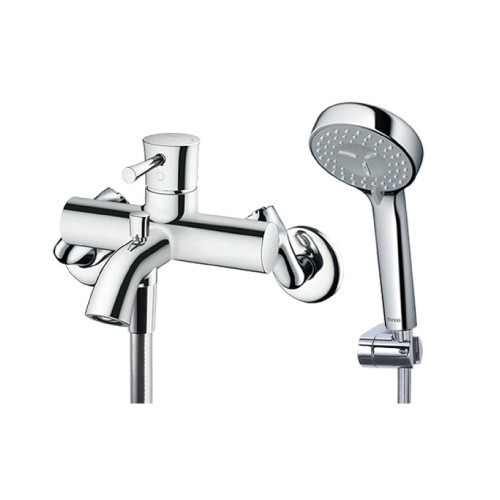 TOTO東陶 淋浴龍頭系列-TBS02302P1A-S4 淋浴用單槍龍頭 搭配二段式蓮蓬頭 LN系列 TOTO,東陶,淋浴龍頭系列,TBS02302P1A-S4,淋浴用單槍龍頭,搭配二段式蓮蓬頭,LN系列