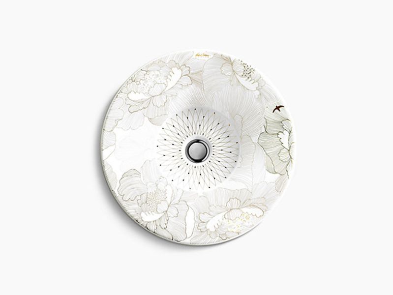 KOHLER科勒 瓷器盆類系列-K-14223T-SMC-0 藝術系列獨立盆-413*413mm KOHLER,科勒,瓷器盆類系列,K-14223T-SMC-0,藝術系列獨立盆,413*413mm