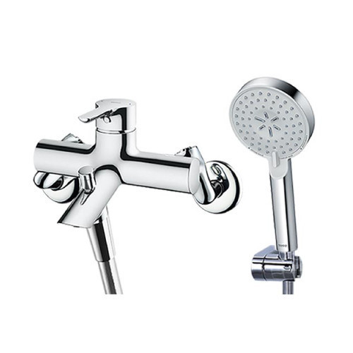 TOTO東陶 淋浴龍頭系列-TBS01302P1A-S5 淋浴用單槍龍頭 搭配三段式蓮蓬頭 LB系列 TOTO,東陶,淋浴龍頭系列,TBS01302P1A-S5,淋浴用單槍龍頭,搭配三段式蓮蓬頭,LB系列