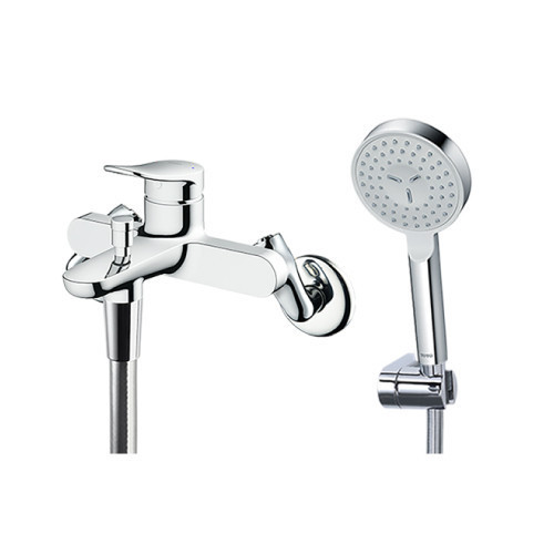 TOTO東陶 淋浴龍頭系列-TBS04302P1A-S3 淋浴用單槍龍頭 搭配一段式蓮蓬頭 LF系列 TOTO,東陶,淋浴龍頭系列,TBS04302P1A-S3,淋浴用單槍龍頭,搭配一段式蓮蓬頭,LF系列