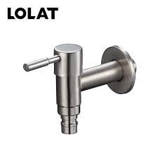 LOLAT 不鏽鋼皮管長栓 LWC1882 