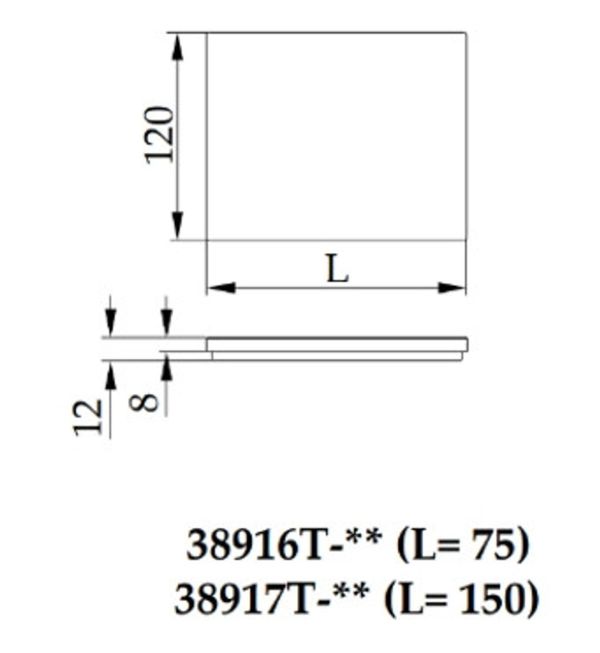 KOHLER-Spacity  15cm 置物盒蓋(棕) 
