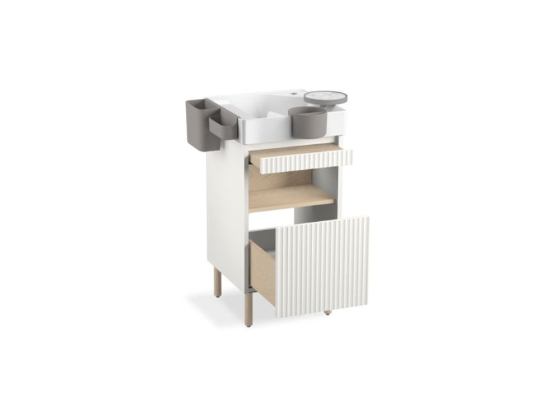 KOHLER科勒 浴櫃組系列-K-32160T-PPW Spacity面盆浴櫃檯組浴櫃(粉嫩白) KOHLER,科勒,浴櫃組系列,K-32160T-PPW,Spacity面盆浴櫃檯組浴櫃(粉嫩白)