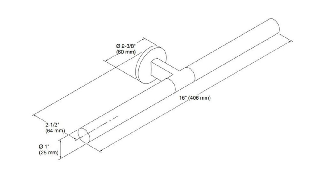 KOHLER-Components 雙衣勾 (摩登金) 