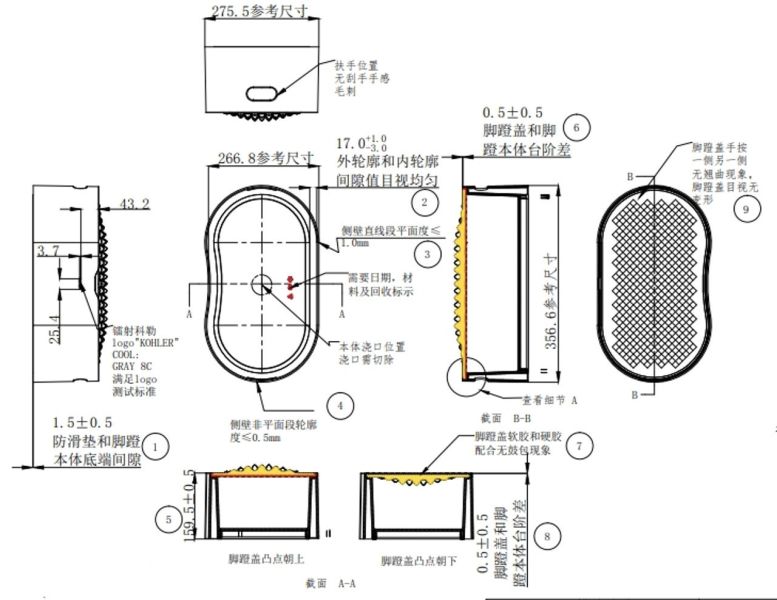 KOHLER科勒 Family Care1.0-K-21936T-0腳蹬(選配) KOHLER,科勒,FamilyCare1.0,K-21936T-0,腳蹬(選配)
