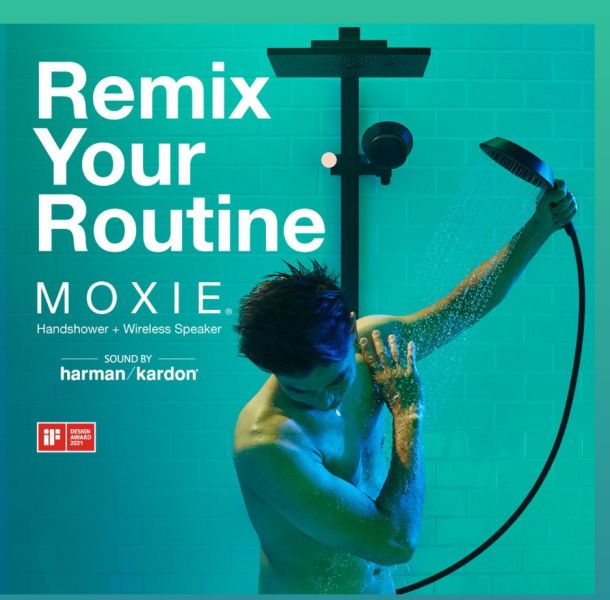 KOHLER -Moxie2.0 藍芽手持花灑 (黑) 