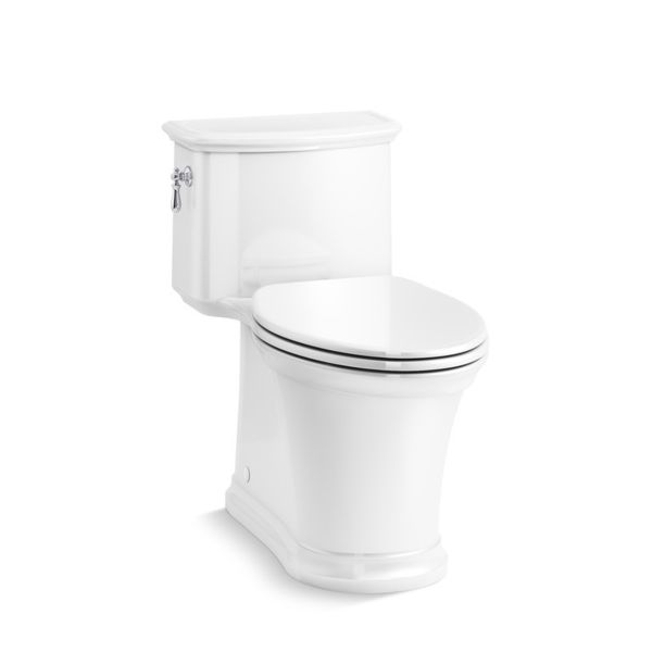 Kohler-Harken 水漩風單體馬桶(白,305mm),3/4.5L兩段金級,743*367*732mm 