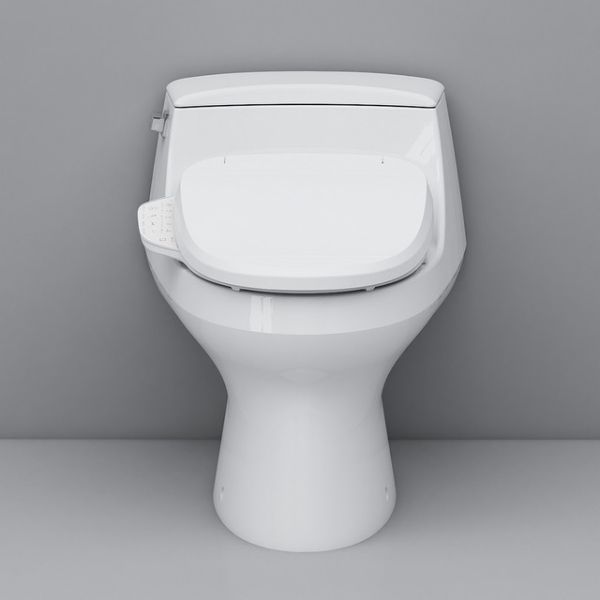 Kohler-San Raphael 五級旋風單體馬桶(白,305mm,不含緩降蓋)                                                隱藏管線版,4.8L單段金級,743*610*519mm 