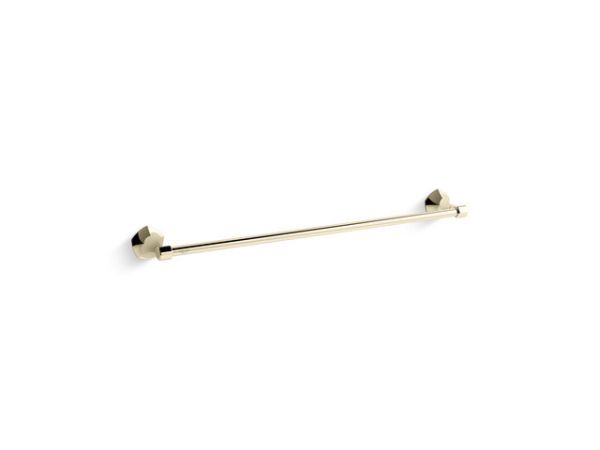 KOHLER-Occasion 單桿毛巾架 (霧黑/摩登金)L66.6*D8.8*H5.9cm 