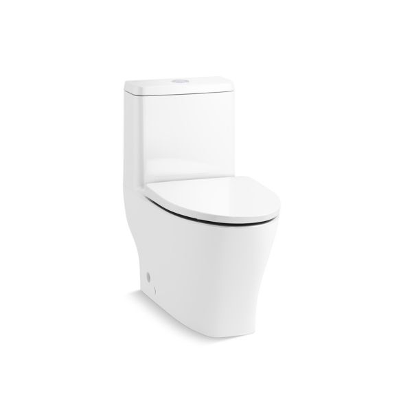 Kohler-Family Care 水漩風單體馬桶 (白,不含緩降蓋,305mm),700*378*748mm 