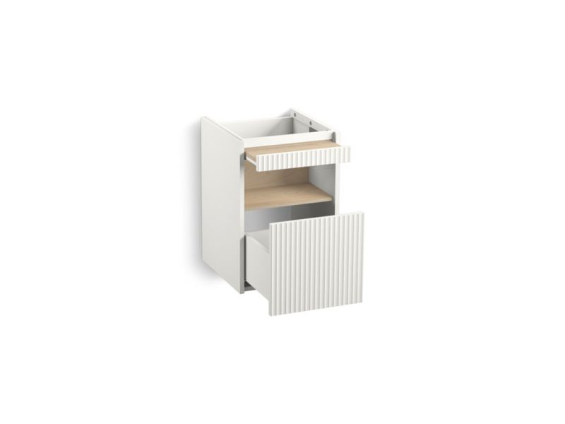 KOHLER科勒 浴櫃組系列-K-32160T-PPW Spacity面盆浴櫃檯組浴櫃(粉嫩白) KOHLER,科勒,浴櫃組系列,K-32160T-PPW,Spacity面盆浴櫃檯組浴櫃(粉嫩白)