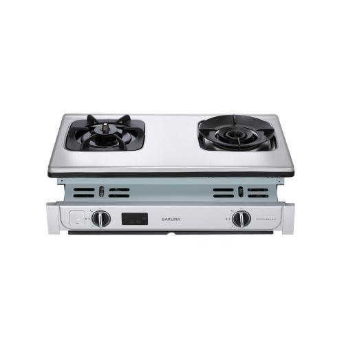 SAKURA櫻花 嵌入式瓦斯爐系列-G6920A 智動關雙炫火安全爐 SAKURA,櫻花,嵌入式瓦斯爐系列,G6920A,智動關雙炫火安全爐