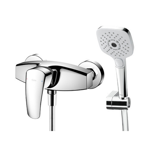 TOTO東陶 淋浴龍頭系列-TBG09301PA-S2 淋浴用單槍龍頭搭配三段式蓮蓬頭 GM系列 TOTO,東陶,淋浴龍頭系列,TBG09301PA-S2,淋浴用單槍龍頭搭配三段式蓮蓬頭,GM系列