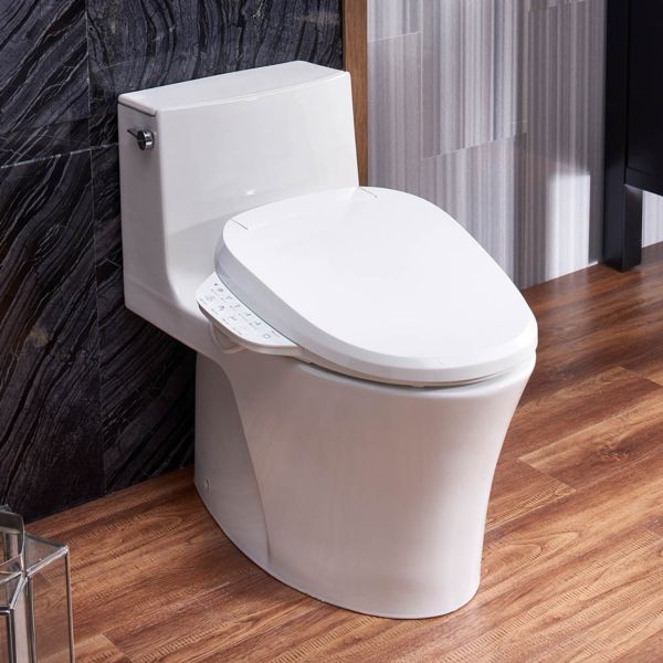 KOHLER-Veil 五級旋風單體馬桶(白,305mm)(不含緩降蓋)隱藏管線版,3.0/4.5L兩段金級,725*387*692mm 