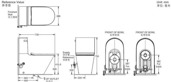 KOHLER-Brazn R360分體馬桶 