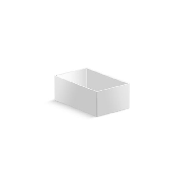 KOHLER科勒 Stage Strayt系列-K-38914T-0置物盒(白)7cm KOHLER,科勒,StageStrayt系列,K-38914T-0置物盒(白)7cm