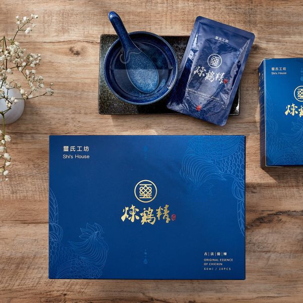 DC6400【璽氏工坊】煉雞精60ml-常溫60入 加贈6入  (禮盒附提袋) 