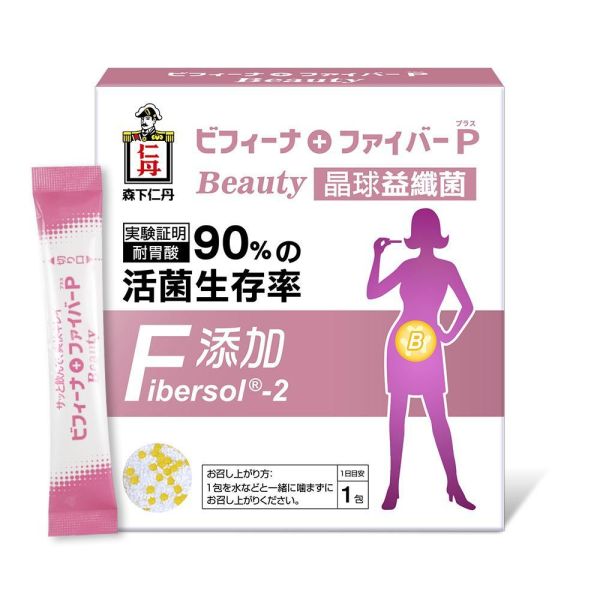 【森下仁丹】晶球益纖菌 (30包/盒x4盒) 贈：晶球益纖菌 (1盒) 