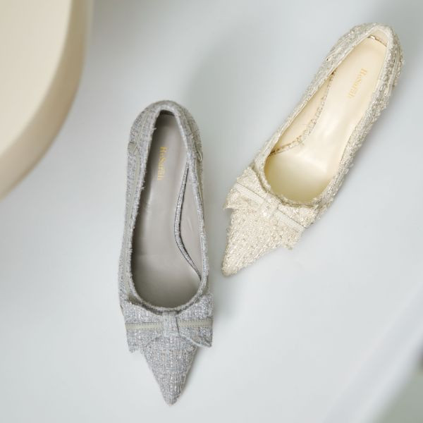 法式日常濾鏡-小香風跟鞋-毛呢白 小白鞋,餅乾鞋,厚底鞋,休閒鞋,鬆餅鞋,真皮鞋,送客神器,情侶鞋,球鞋,厚底球鞋,樂福鞋,瑪莉珍鞋,高跟鞋,女鞋