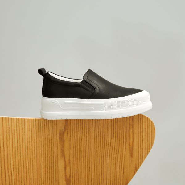 老實系好穿-二代軟Q鞋-黑 小白鞋,餅乾鞋,厚底鞋,休閒鞋,鬆餅鞋,真皮鞋,送客神器,情侶鞋,球鞋,厚底球鞋,樂福鞋,瑪莉珍鞋,高跟鞋,女鞋