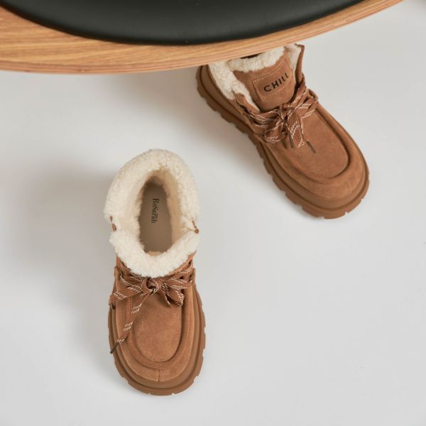 冬天不想離腳-麂皮毛圈雪靴-咖啡色 小白鞋,餅乾鞋,厚底鞋,休閒鞋,鬆餅鞋,真皮鞋,送客神器,情侶鞋,球鞋,厚底球鞋,樂福鞋,瑪莉珍鞋,高跟鞋,女鞋,勃肯鞋,短靴,切爾西靴,踝靴,靴子,中筒靴,長靴,尖頭靴