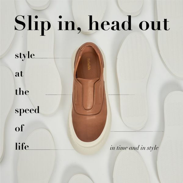 多賴床10分鐘-U背懶人男鞋-棕 小白鞋,餅乾鞋,厚底鞋,休閒鞋,鬆餅鞋,真皮鞋,送客神器,情侶鞋,球鞋,厚底球鞋,樂福鞋,瑪莉珍鞋,上班鞋,情侶鞋,男鞋,懶人鞋