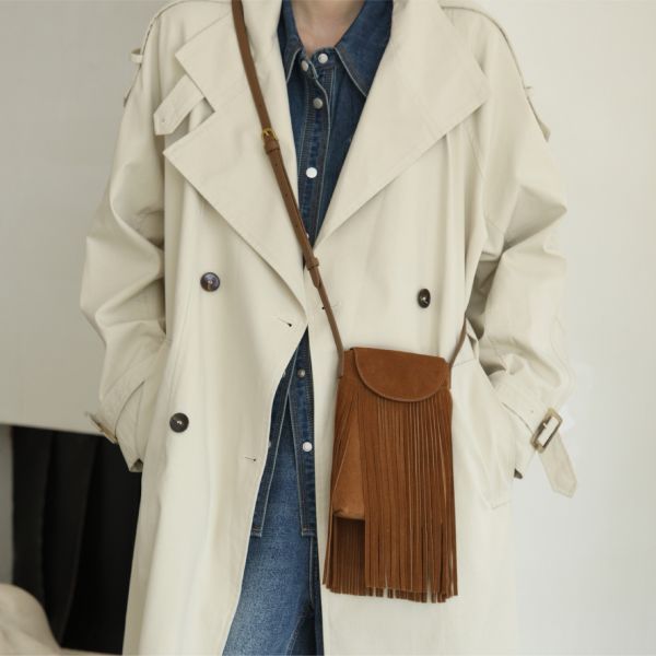 麂皮長流蘇包-棕色 女包推薦,女用包包,側背包女,肩背包女,手提包女,百搭女包,通勤包推薦,小包推薦女,女用小方包,大容量女包,托特包女,腋下包女,馬鞍包女,封口包,拉鍊包,真皮女包,編織包女款,棉麻包推薦,質感女包.小眾女包品牌,麂皮包,流蘇包