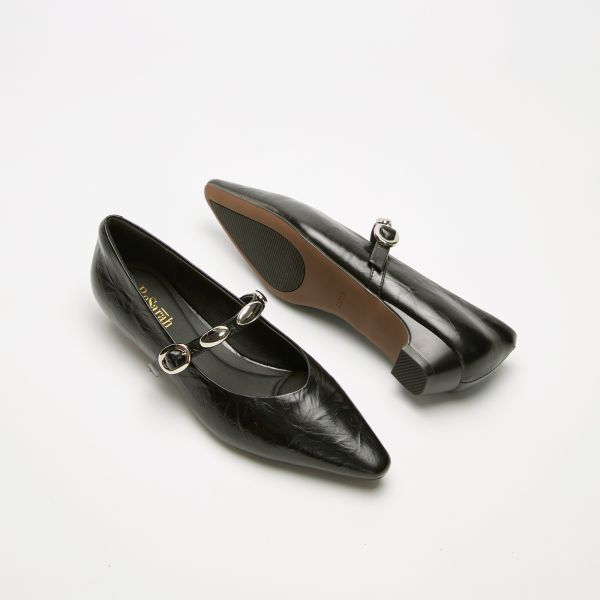 乖女孩反擊-壓紋銀扣瑪莉珍-壓紋黑 小白鞋,餅乾鞋,厚底鞋,休閒鞋,鬆餅鞋,真皮鞋,送客神器,情侶鞋,球鞋,厚底球鞋,樂福鞋,瑪莉珍鞋