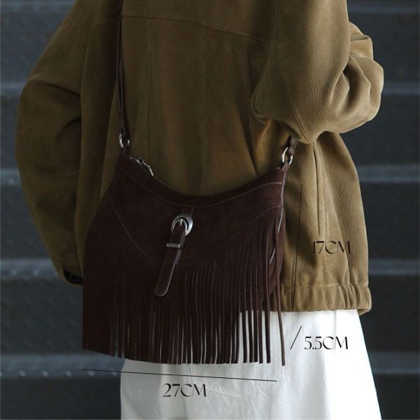 麂皮馬鞍包-深咖 女包推薦,女用包包,側背包女,肩背包女,手提包女,百搭女包,通勤包推薦,小包推薦女,女用小方包,大容量女包,托特包女,腋下包女,馬鞍包女,封口包,拉鍊包,真皮女包,編織包女款,棉麻包推薦,質感女包.小眾女包品牌,麂皮包,流蘇包