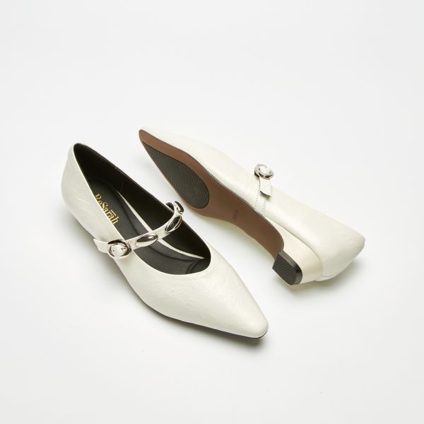 乖女孩反擊-壓紋銀扣瑪莉珍-壓紋白 小白鞋,餅乾鞋,厚底鞋,休閒鞋,鬆餅鞋,真皮鞋,送客神器,情侶鞋,球鞋,厚底球鞋,樂福鞋,瑪莉珍鞋