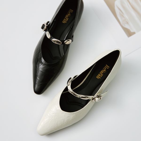 乖女孩反擊-壓紋銀扣瑪莉珍-壓紋黑 小白鞋,餅乾鞋,厚底鞋,休閒鞋,鬆餅鞋,真皮鞋,送客神器,情侶鞋,球鞋,厚底球鞋,樂福鞋,瑪莉珍鞋