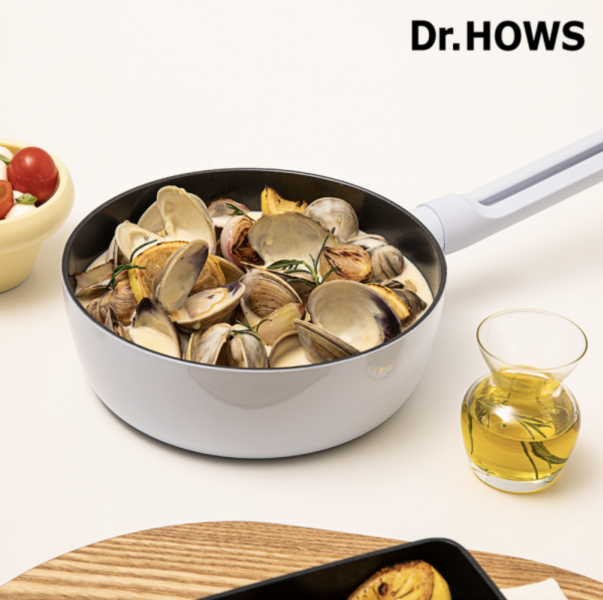 【韓國Dr.HOWS】NEO 炒鍋(20cm/附鍋鏟) DR.HOWS、炒鍋、不沾塗層