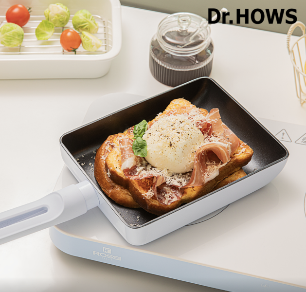 【韓國Dr.HOWS】NEO 玉子燒鍋(20cm/附鍋鏟) DR.HOWS、玉子燒鍋、不沾塗層