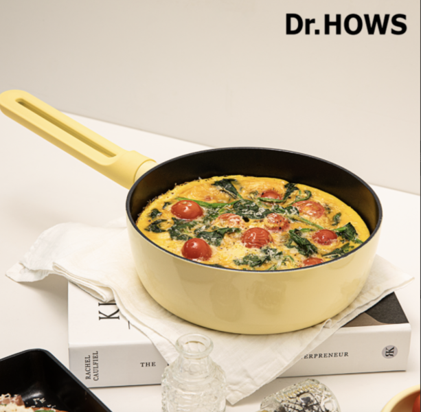 【韓國Dr.HOWS】NEO 炒鍋(20cm/附鍋鏟) DR.HOWS、炒鍋、不沾塗層