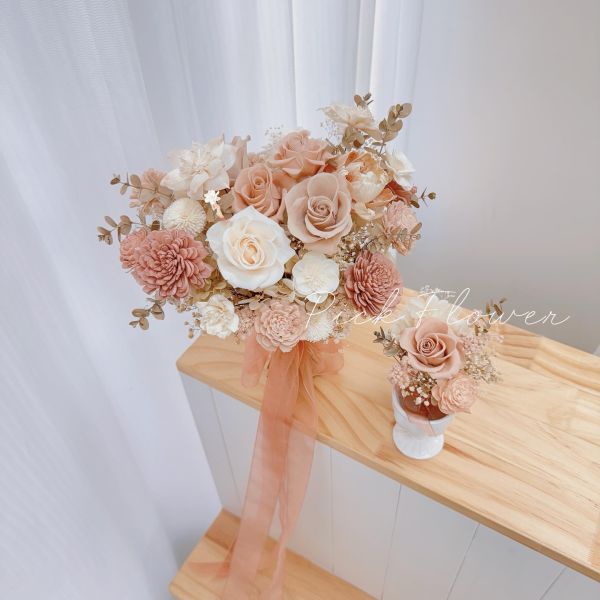 伯爵歐蕾 歐式捧花 28-30CM 